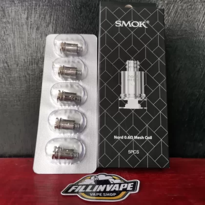 Smok Nord Replacement Coil 0.6 mesh - 5pcs/pack