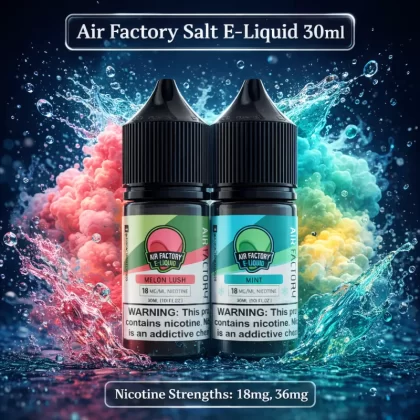 Air Factory Salt E-Liquid 30ml - Mango Ice / 18mg - Vapeciga