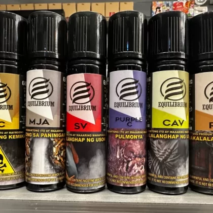Equilibrium 60ml 50vg/50pg 12/24/36mg freebase ejuice - SV (strawberry vanilla) / 36mg