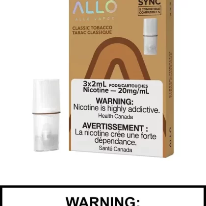 Classic Tobacco Allo Sync Pods