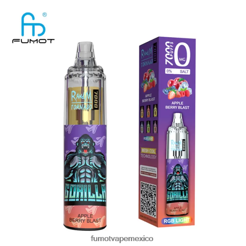 Fumot Tornado Pluma vaporizador desechable 0% 7000 – 14 ml (1 pieza) aplastamiento de bingo H0XPTX501 Fumot Vape México - Image 2