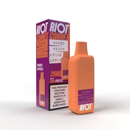 Riot Connex Mango Peach Pineapple Capsule - Nicotine Strength#20mg>10mg (777BF6)
