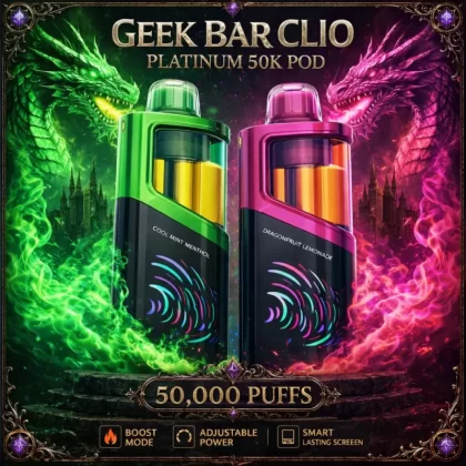 Geek Bar CLIO Platinum 50K POD - Fcuking Fab - Vapeciga