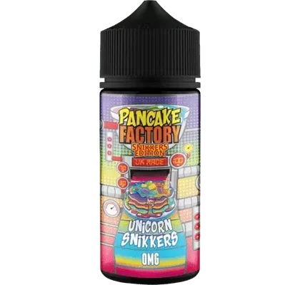 UNICORN SNIKKERS E LIQUID BY PANCAKE FACTORY 100ML 70VG