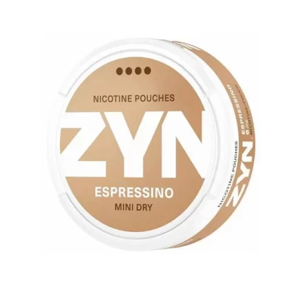ZYN Mini Dry Espressino Extra Strong S4 – All White Portion
