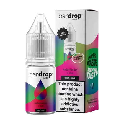 Watermelon Ice Nic Salt by Bar Drop - Vapeshop Co