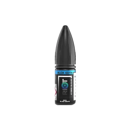 Riot Squad – Black Edition V2 Nic Salts 10ml (50VG/50PG) 10mg