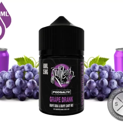 Grape Drank Ruthless PODSALTZ 60ml