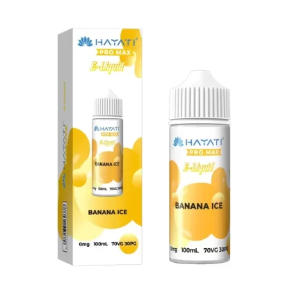 Banana Ice Hayati Pro Max 100ml Shortfill Eliquid