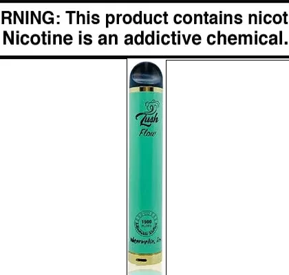 LUSH FLOW 1500 PUFFS DISPOSABLE VAPE - Banana Ice, Dragonfruit Mango