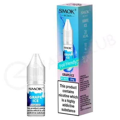 Grape Ice Nic Salt E-Liquid by Smok Pod Friendly