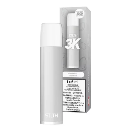 STLTH 3K Disposable Vape – Flavourless – 3000 Puffs