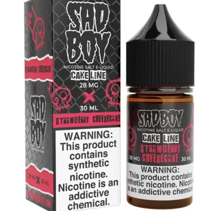 Sadboy Salt Cake Line Strawberry Cheesecake eJuice - Vape Product; Vape Product, Vape Product (0A0A16)