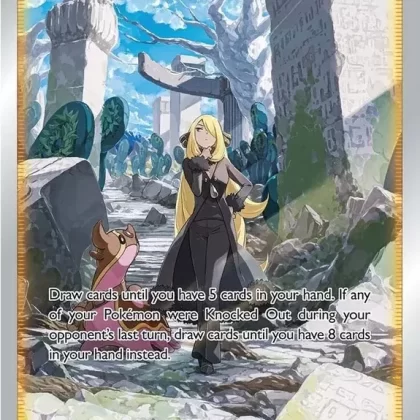 Cynthia’s Ambition (GG60/GG70) (CRZ:GG) - Damaged Holofoil, Heavily Played Holofoil