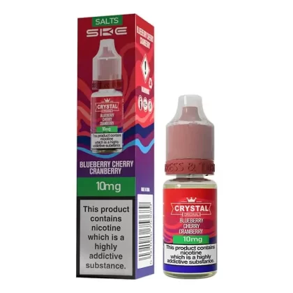SKE Crystal Blueberry Cherry Cranberry Nic Salt E-liquid - 20mg