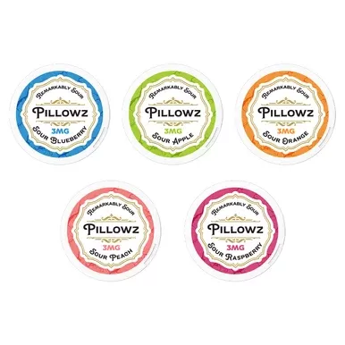 Pillowz Nicotine Pouches 3-9mg 20ct Can – 5ct pack