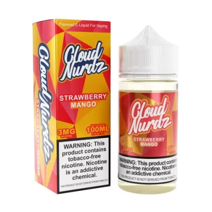 Strawberry Mango by Cloud Nurdz 100ml - Vape Product, Vape Product