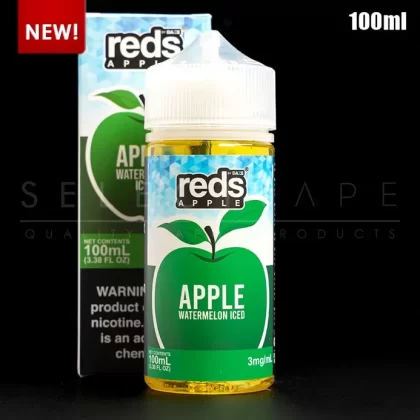 7Daze – Reds Apple Watermelon Iced Eliquid 100ml