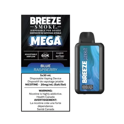 Breeze Mega 60K – Blue Raspberry