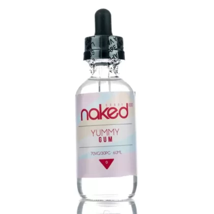 Naked 100 Candy – Yummy Gum 60ml (3 , 6 mg) - Vapebazaar Pk