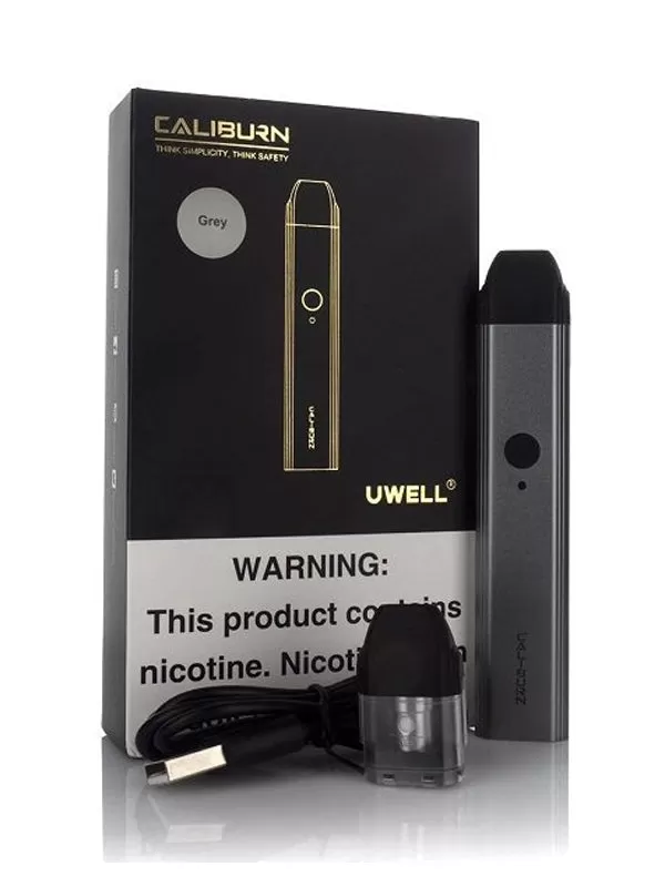 Uwell Caliburn Pod Kit - silver - Image 3