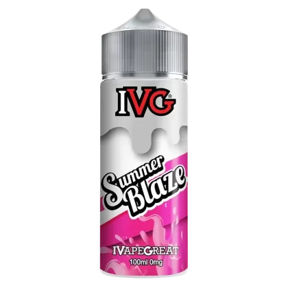 IVG Summer Blaze Vape Juice 100ml - Nic Shots#0 Nic Shots>1 x 18mg Nic Shot>2 x 18mg Nic Shots