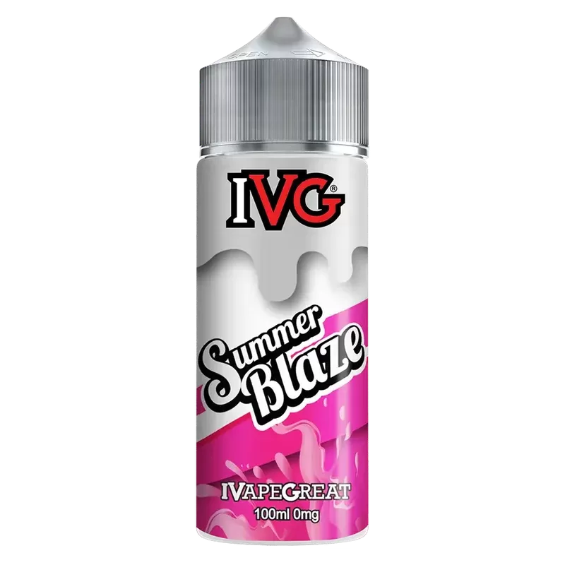 IVG Summer Blaze Vape Juice 100ml - Nic Shots#0 Nic Shots>1 x 18mg Nic Shot>2 x 18mg Nic Shots