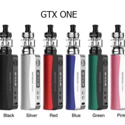 Vaporesso Gtx One Kit - COLOR#BLACK>RED>GREEN>BLUE>SILVER>PINK (519D68)