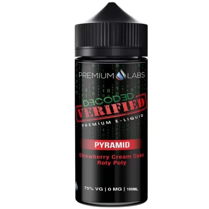 PYRAMID E LIQUID BY DECODED VERIFIED – PREMIUM LABS 100ML 75VG