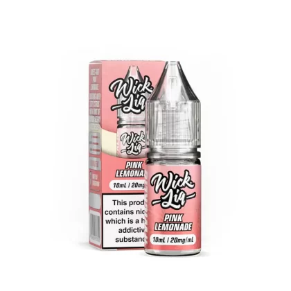Wick Liq Bar Juice Pink Lemonade 10ml Nic Salts E-Liquid - 5mg