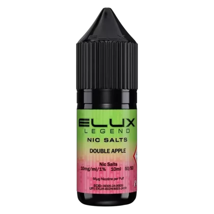 Elux Double Apple Nic Salt Vape Juice 10ml