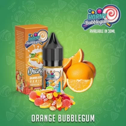 Horny Bubblegum Orange SaltNic by Horny Flava - 35 mg / 30 ml