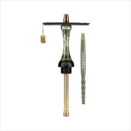 Shisha Alpha Hookah Model X VNDL Olive - Uszczelka; Dyfuzor, Talerzyk (EE4C0E)