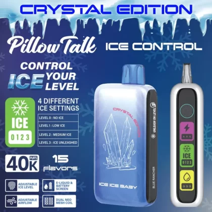 Pillow Talk Ice Control IC40000 "Crystal Edition" Disposable - 40000 Puffs