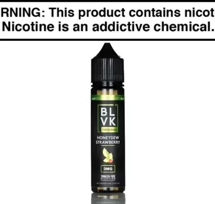 HONEYDEW STRAWBERRY BY BLVK FRUIT E LIQUID 60ML - Vapejuice