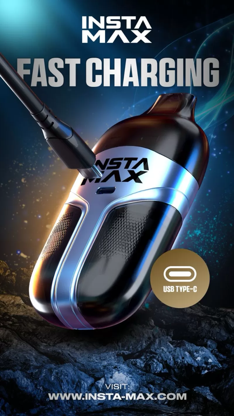 Insta Max 20k Puffs Prefilled Pod kit - Cola Lime - Image 3