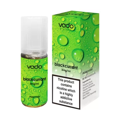Blackcurrant E-Liquid 10ml by Vado