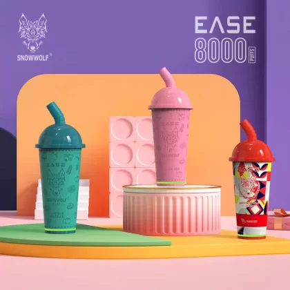 Snowwolf Ease 8000 Rechargeable Disposable 8000 Puffs - Icy Mint