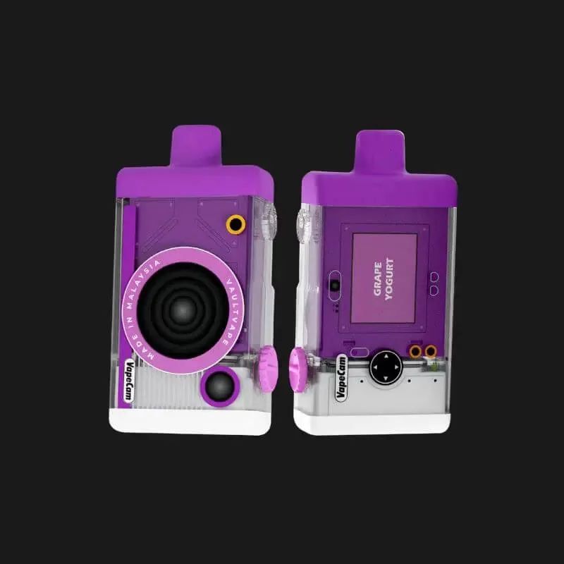 VAPECAM 12,000 Puffs - Starter Kit (Battery + Cartridge) / Guava Lychee