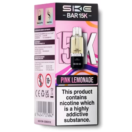 Pink Lemonade by SKE Bar 15K - Ecigarettedirect Co