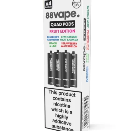 88Vape Quad Fruits Edition Pods (x4) - 88Vape
