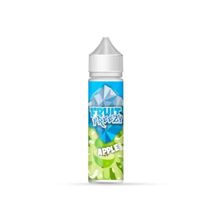 Fruit Freezy Apple Short Fill 50ml E Liquid Juice - None (0mg & 50ml), Single Nicotine Shot (3mg & 60ml)