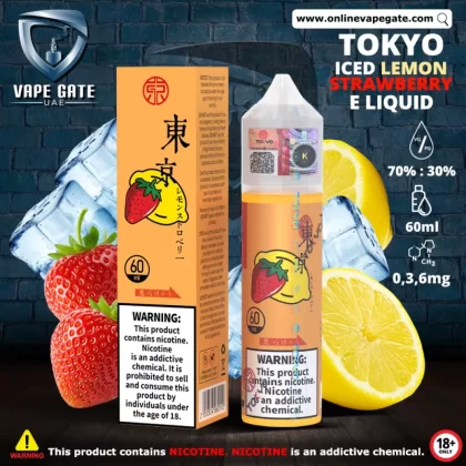 Tokyo Iced Strawberry Lemon E Liquid
