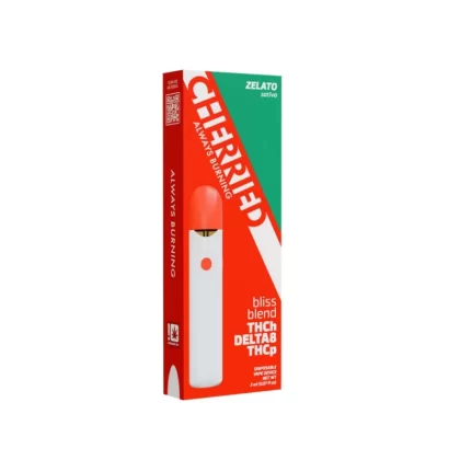 Cherried Bliss Blend Dispo 2G – THC-H, THC-P & Delta-8 Vape - ZELATO, CHOCOLOPE (280AD6)