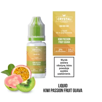 Liquid Crystal Salt 20mg 10ml Kiwi Passion Fruit Guava
