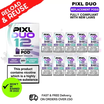 Fantasy Edition Pixl Duo Replacement Pods – Box Of 10