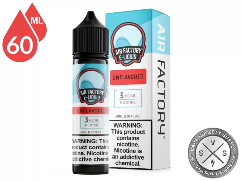 Unflavored AIR FACTORY 60ml