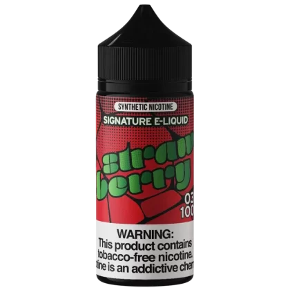 100ML | Straw Berry by Signature100 TFN - Size#100ML TFN~Strength#03MG>06MG>12MG