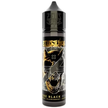 The Black Ice Shortfill E-Liquid by Zeus Juice (50ml) - 0mg