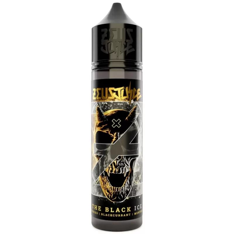 The Black Ice Shortfill E-Liquid by Zeus Juice (50ml) - 0mg